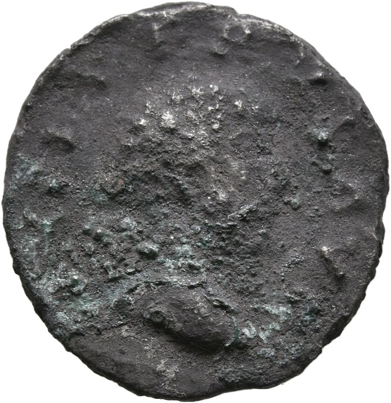 RIC III Marcus Aurelius 491A Marcus Aurelius obverse, Bust of Lucius Verus, bare-headed, cuirassed, right