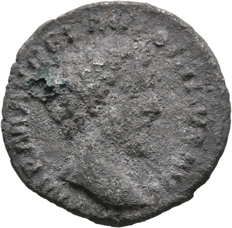 RIC III Marcus Aurelius 50 Marcus Aurelius obverse, Head of Marcus Aurelius, bare, right