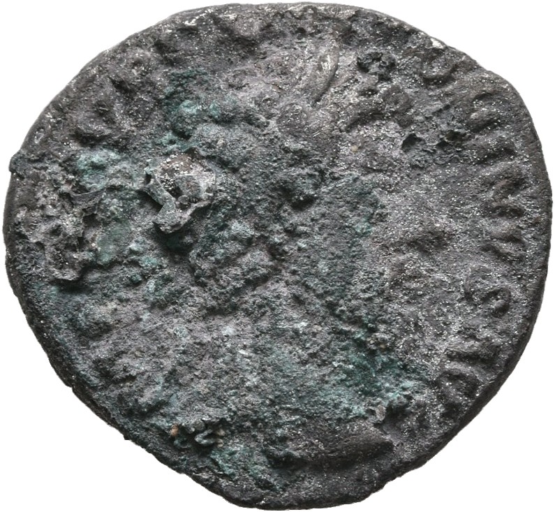 RIC III Marcus Aurelius 51 Marcus Aurelius obverse, Head of Marcus Aurelius, laureate, right