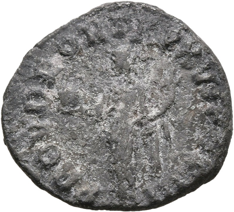 RIC III Marcus Aurelius 51 Marcus Aurelius reverse, Providentia, draped, standing left, holding globe on extended right ha...