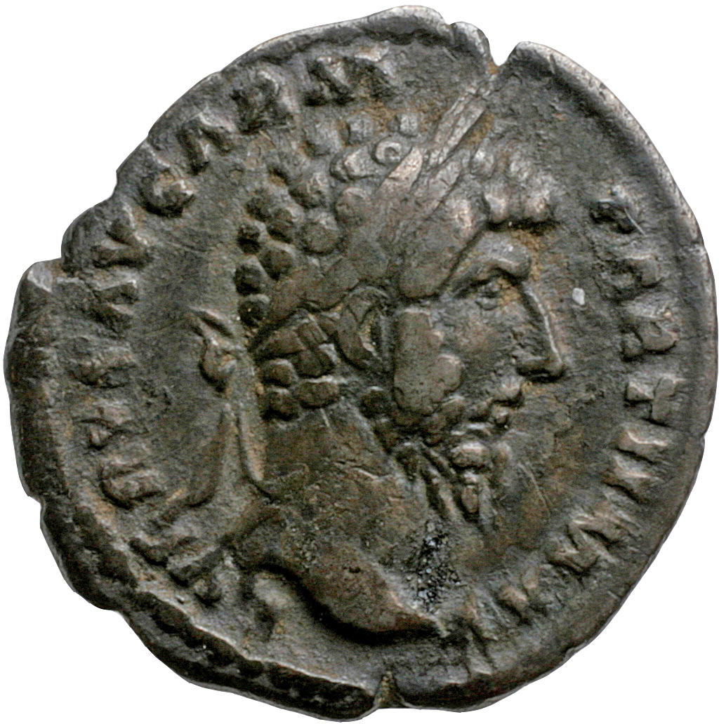 RIC III Marcus Aurelius 540 Marcus Aurelius obverse, Head of Lucius Verus, laureate, right