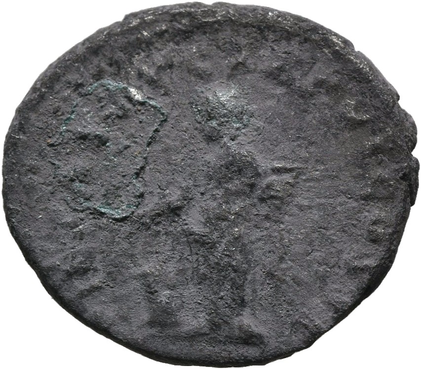 RIC III Marcus Aurelius 560 Marcus Aurelius reverse, Pietas, veiled, draped, standing left, dropping incense from right ha...
