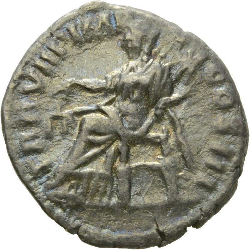 RIC III Marcus Aurelius 595 Marcus Aurelius reverse, Aequitas, draped, seated left on low seat, holding scales in right ha...