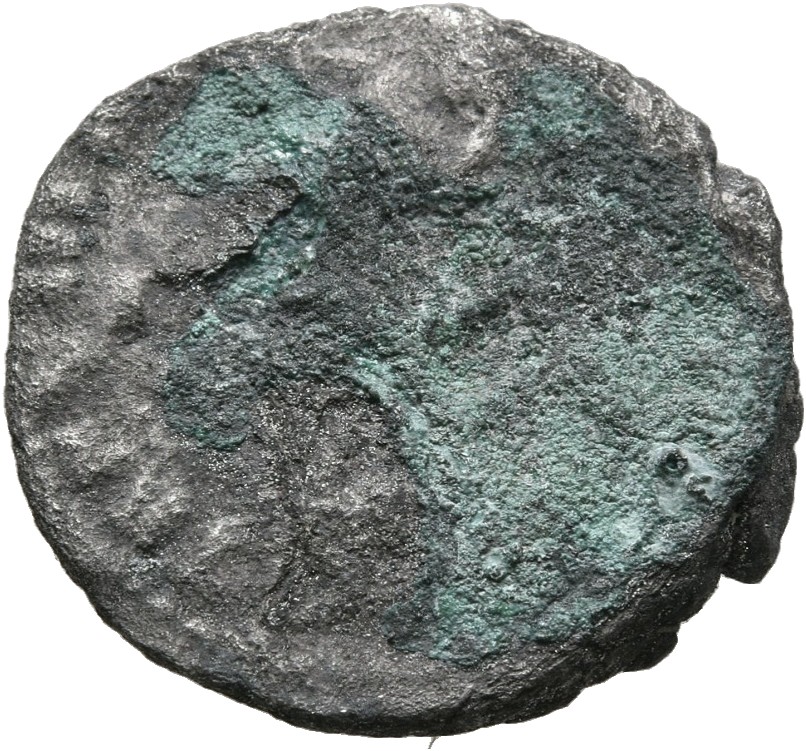 Marcus Aurelius reverse — Aequitas, draped, seated left on low seat, holding scales in right hand and cornucopiae in left hand