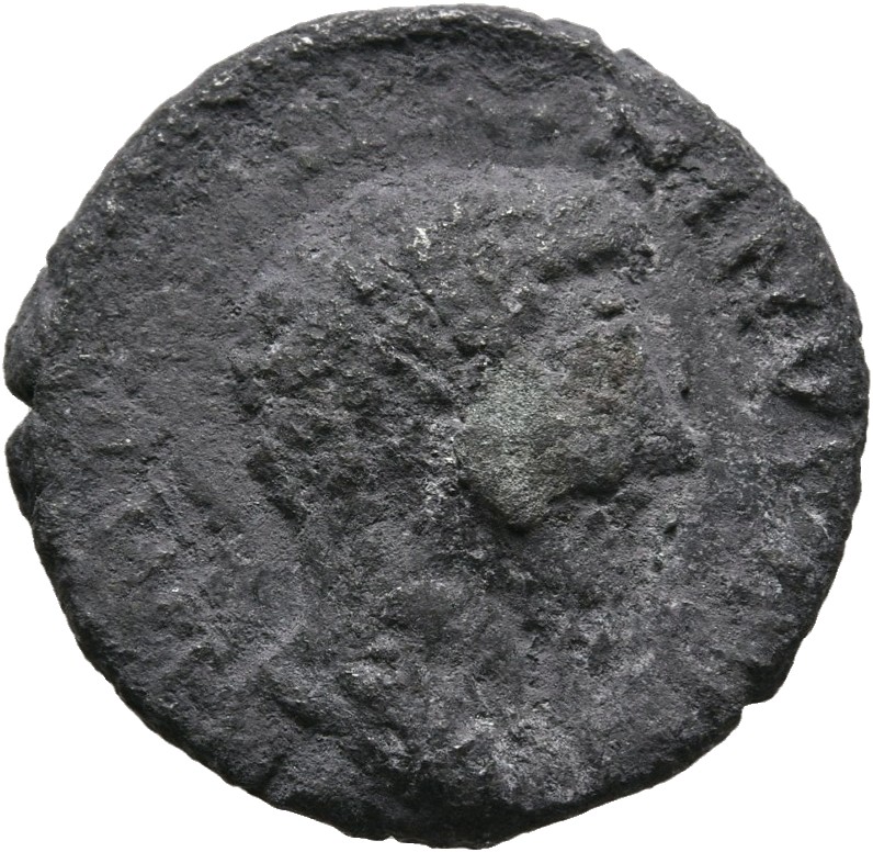RIC III Marcus Aurelius 64 Marcus Aurelius obverse, Head of Marcus Aurelius, bare, right