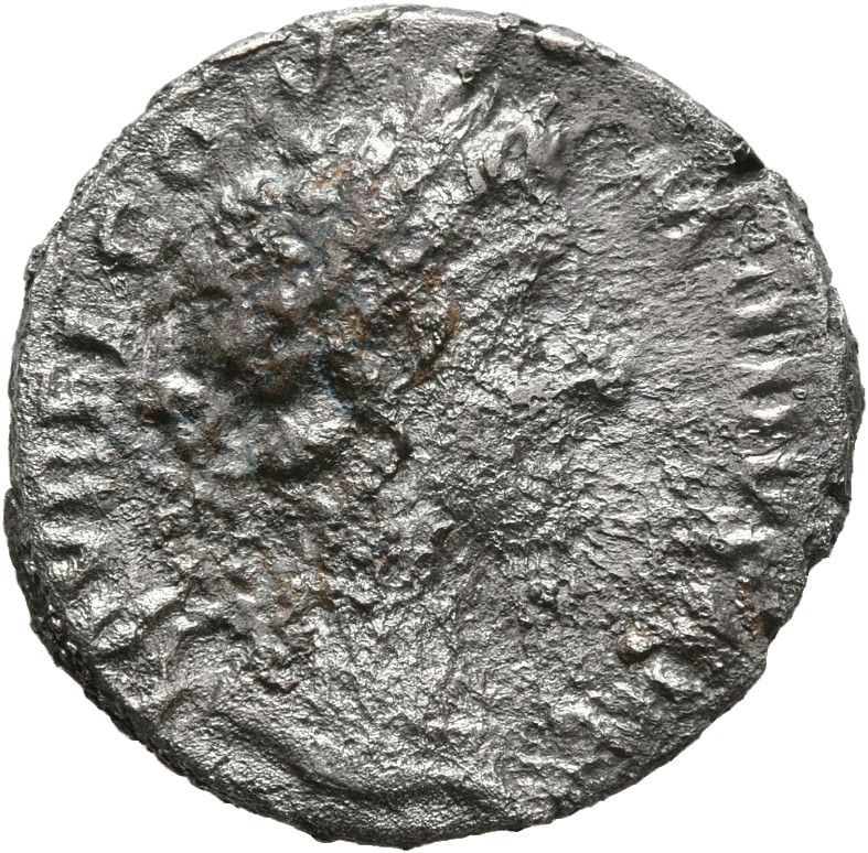 RIC III Marcus Aurelius 649 Marcus Aurelius obverse, Bust of Commodus, laureate, draped, cuirassed, right