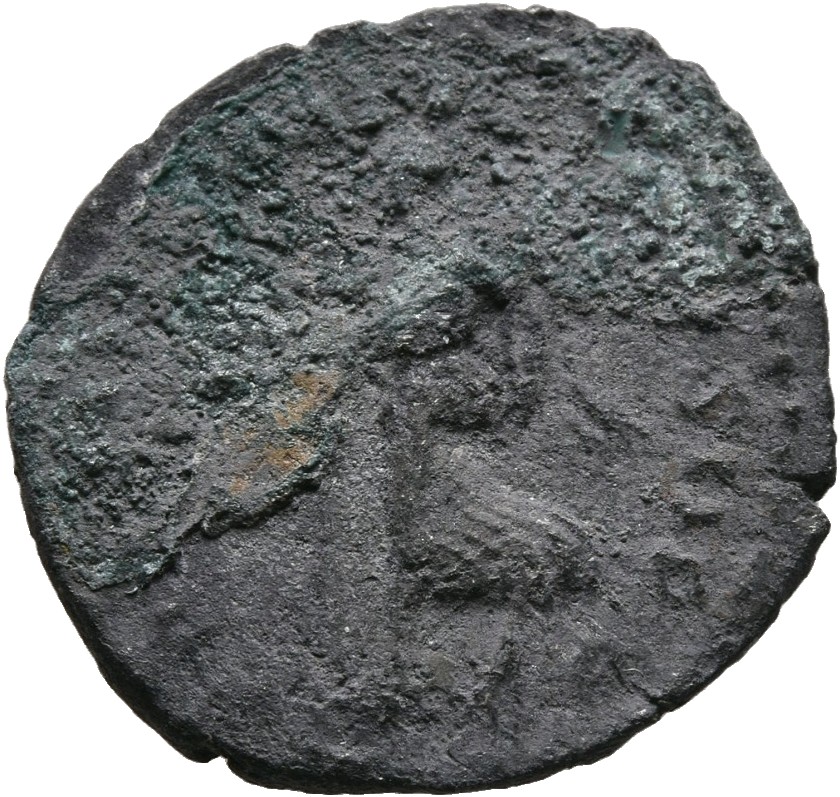 RIC III Marcus Aurelius 665 Marcus Aurelius reverse, Victory, winged, draped, advancing left, holding wreath in extended r...