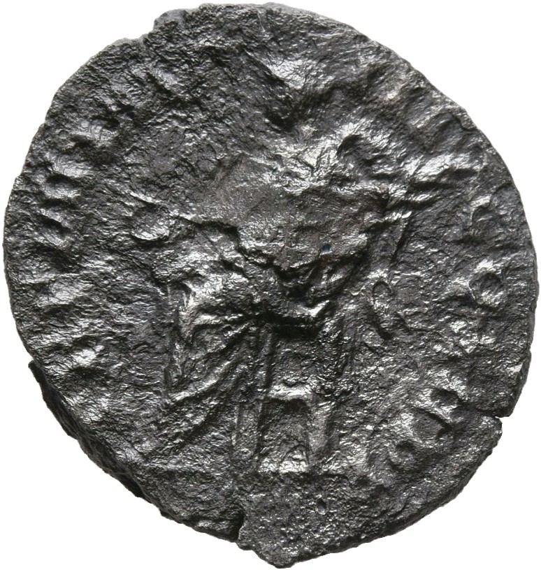 RIC III Marcus Aurelius 666 Marcus Aurelius reverse, Victory, winged, draped, seated left on low seat, holding patera in e...
