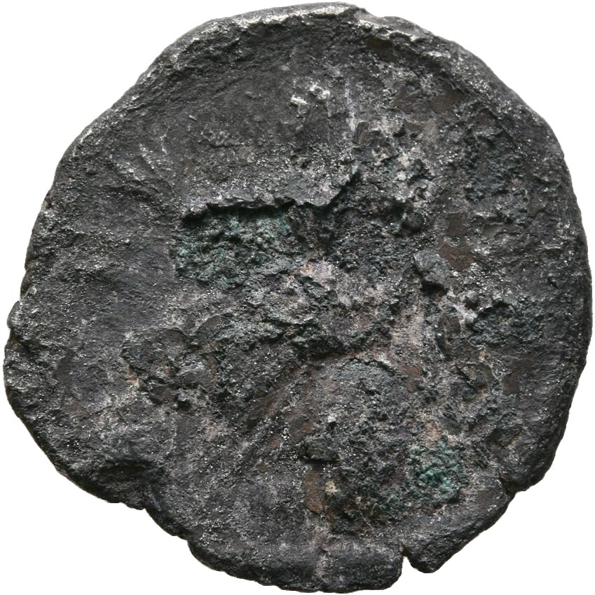 RIC III Marcus Aurelius 669 Marcus Aurelius reverse, Ceres, veiled, draped, seated left on cista, holding two corn-ears in...