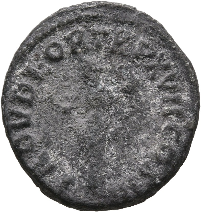 RIC III Marcus Aurelius 70 Marcus Aurelius reverse, Providentia, draped, standing left, holding globe on extended right ha...