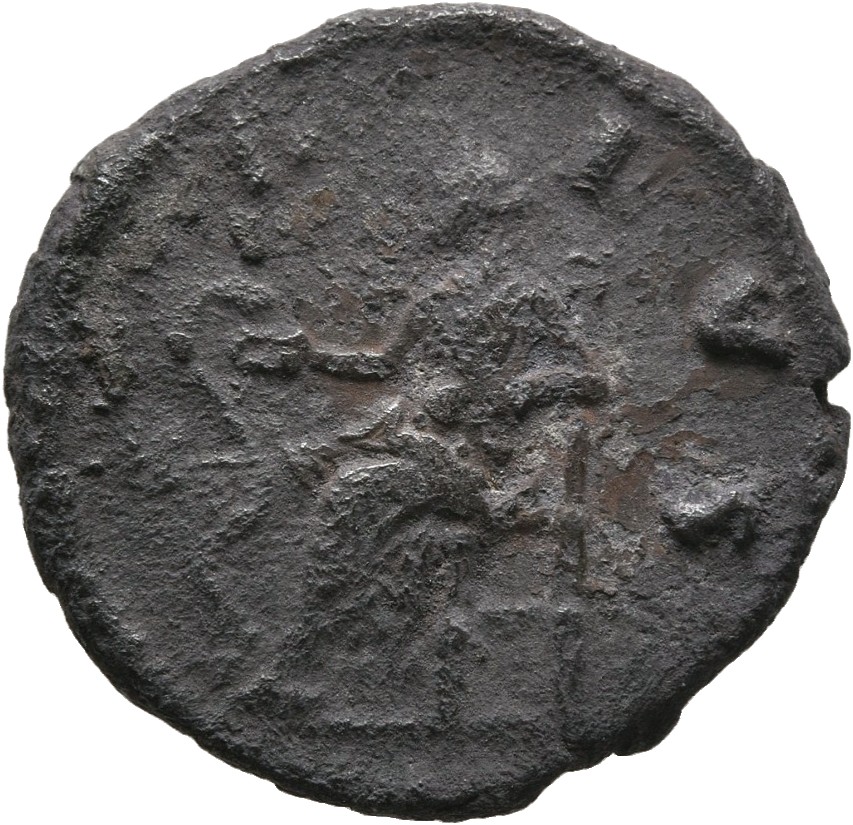 RIC III Marcus Aurelius 713 Marcus Aurelius reverse, Salus, draped, seated left on low seat, feeding from patera in right ...