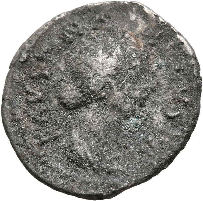 RIC III Marcus Aurelius 713 Marcus Aurelius obverse, Bust of Faustina the Younger, bare-headed, hair waved and fastened in...