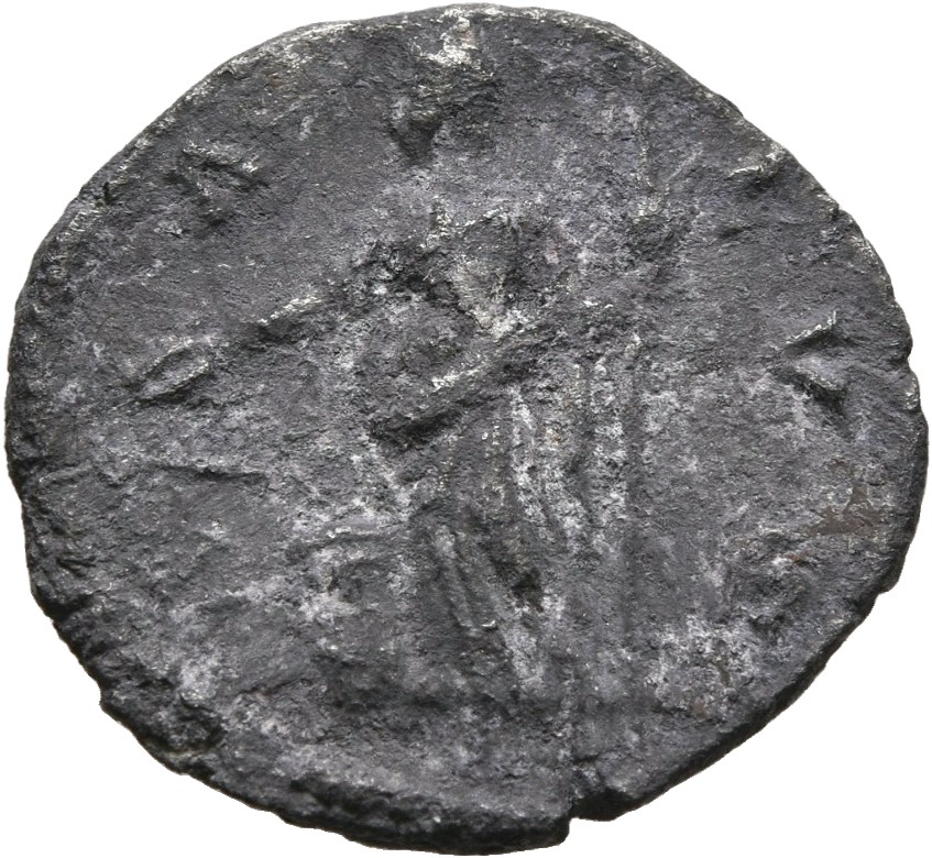 RIC III Marcus Aurelius 715 Marcus Aurelius reverse, Salus, draped, standing left, feeding out of patera in right hand sna...