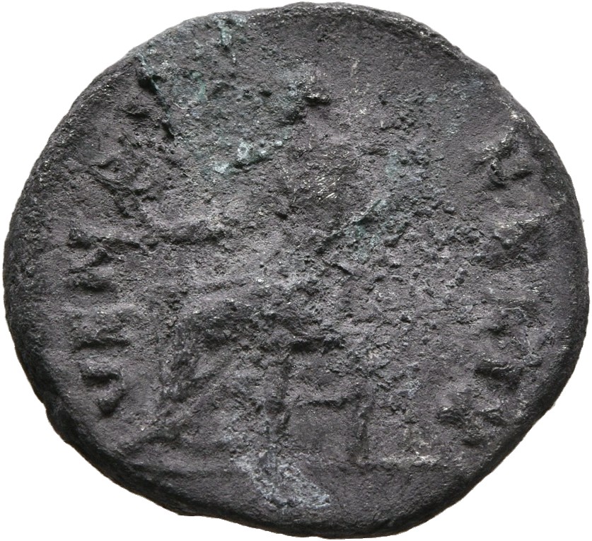RIC III Marcus Aurelius 731 Marcus Aurelius reverse, Venus, draped, seated left, holding Victory in extended right hand an...