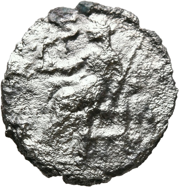 RIC III Marcus Aurelius 737 Marcus Aurelius reverse, Vesta, veiled, seated left on low seat, holding palladium in right ha...