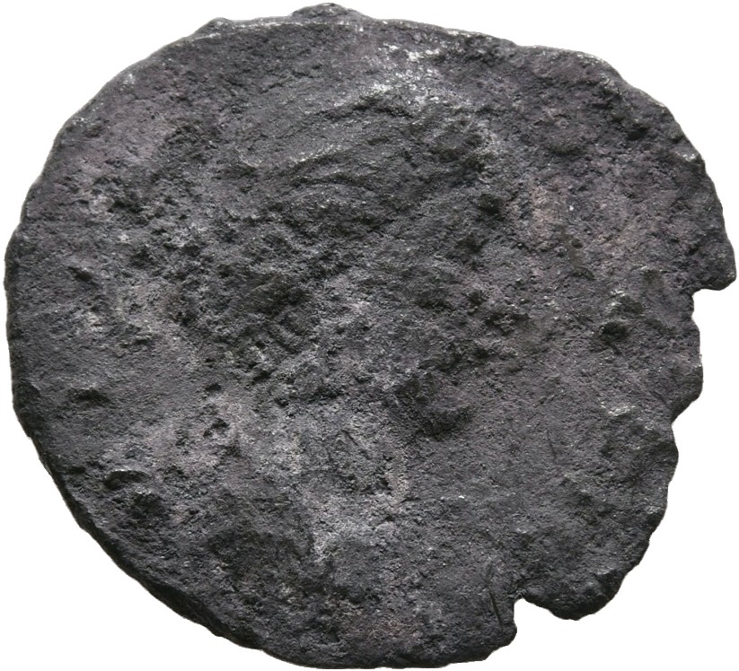 RIC III Marcus Aurelius 739 Marcus Aurelius obverse, Bust of Diva Faustina the Younger, hair waved and fastened in a bun o...