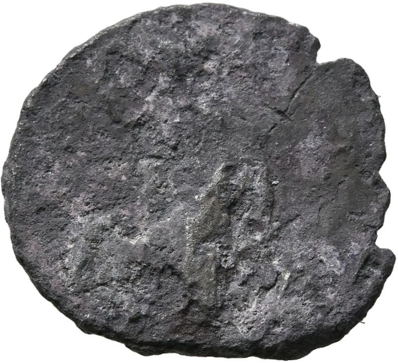 RIC III Marcus Aurelius 739 Marcus Aurelius reverse, Aeternitas, draped, standing front, head left, arranging veil on righ...