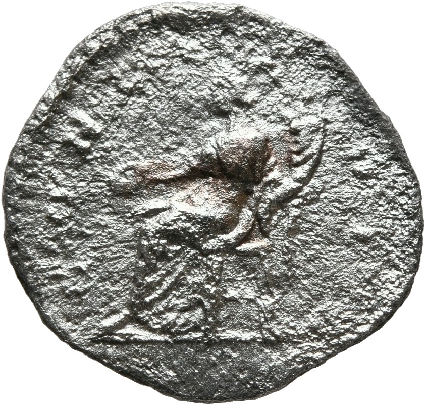 RIC III Marcus Aurelius 759 Marcus Aurelius reverse, Concordia, draped, seated left on low seat, holding patera in extende...