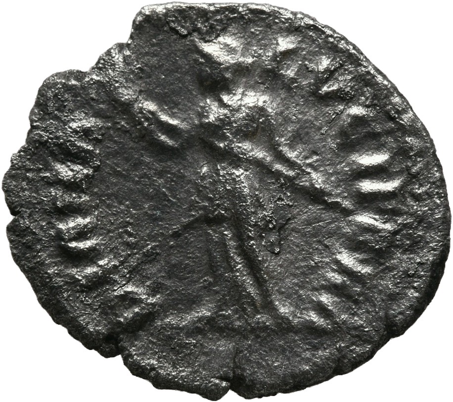 RIC III Marcus Aurelius 762 Marcus Aurelius reverse, Diana, draped, standing left, holding long lighted torch in both hand...