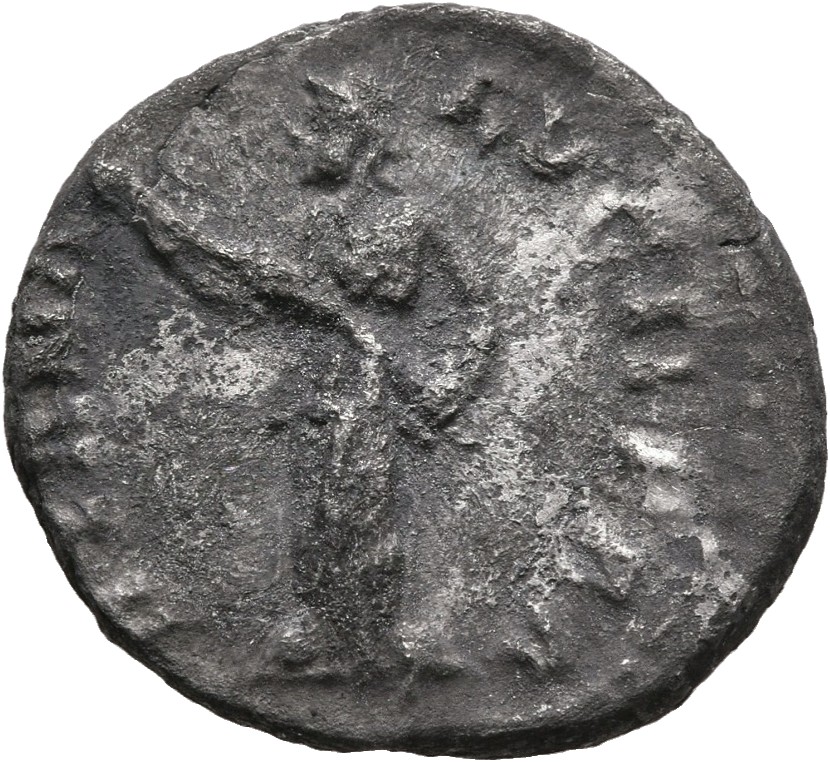 RIC III Marcus Aurelius 762 Marcus Aurelius reverse, Diana, draped, standing left, holding long lighted torch in both hand...