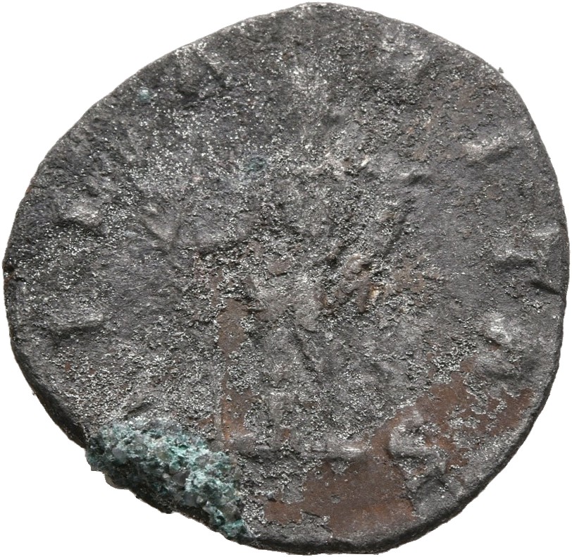 RIC III Marcus Aurelius 769 Marcus Aurelius reverse, Hilaritas, draped, standing left, holding long palm, nearly vertical,...