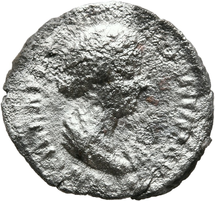 RIC III Marcus Aurelius 775 Marcus Aurelius obverse, Bust of Lucilla, bare-headed, hair waved and fastened in a bun on bac...