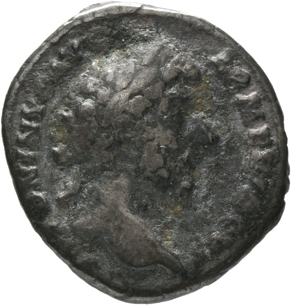 RIC III Marcus Aurelius 81 Marcus Aurelius obverse, Head of Marcus Aurelius, laureate, right