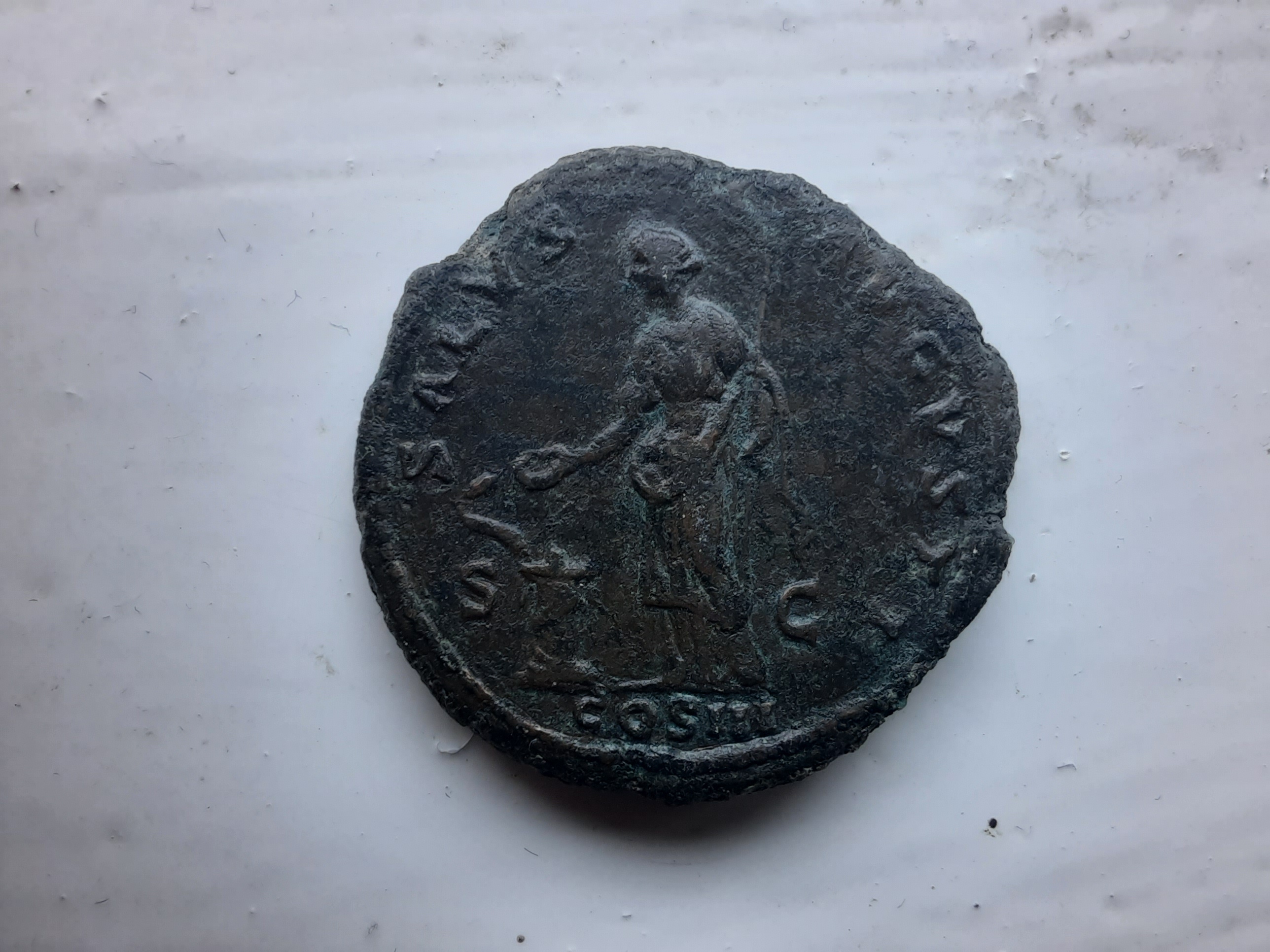 RIC III Marcus Aurelius 828 Marcus Aurelius obverse, Head of Marcus Aurelius, radiate, right