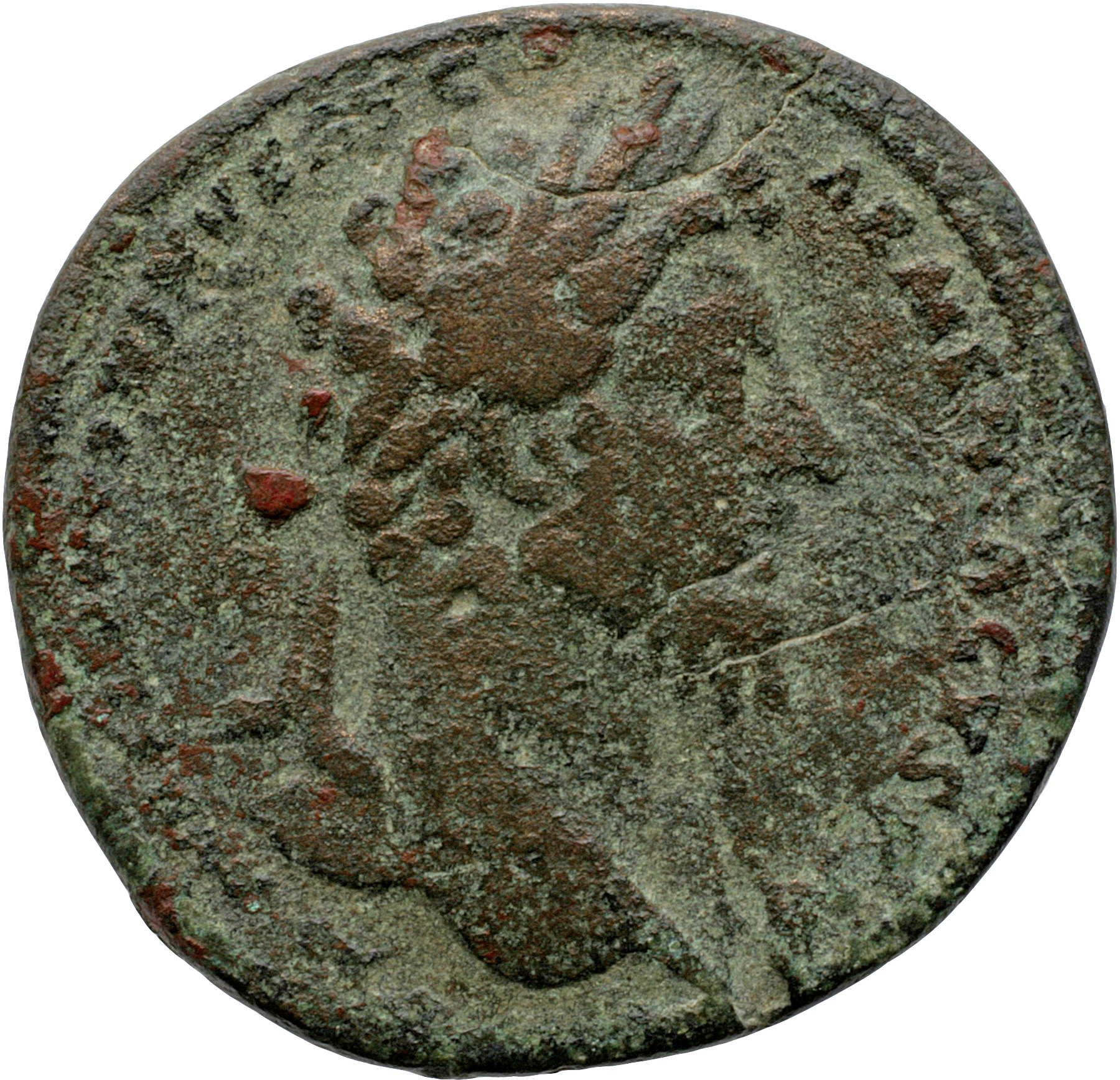 RIC III Marcus Aurelius 861 Marcus Aurelius obverse, Head of Marcus Aurelius, laureate, right