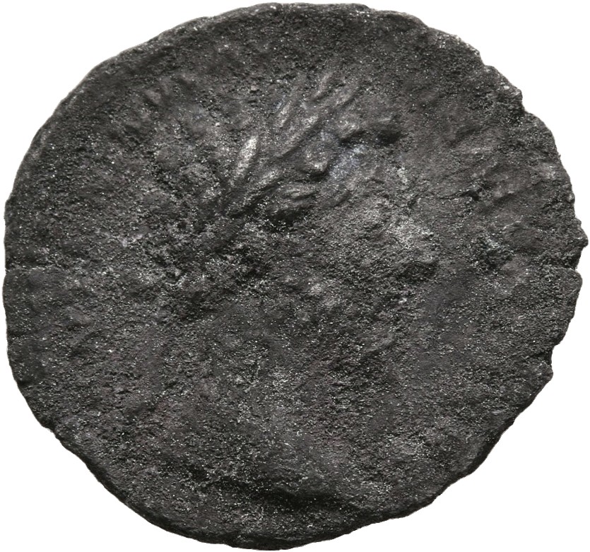 RIC III Marcus Aurelius 92 Marcus Aurelius obverse, Head of Marcus Aurelius, laureate, right
