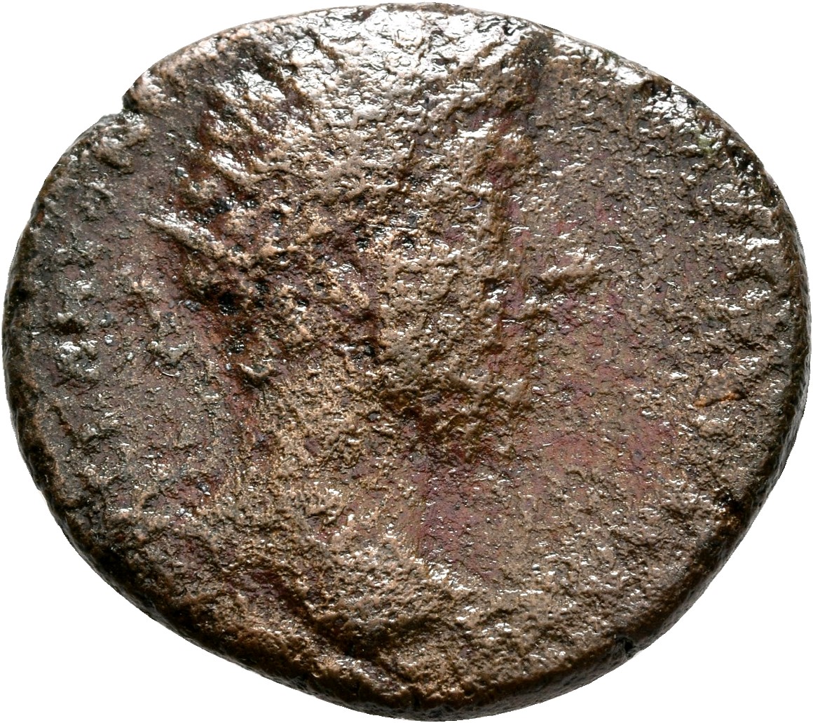 RIC III Marcus Aurelius 932 Marcus Aurelius obverse, Head of Marcus Aurelius, radiate, right