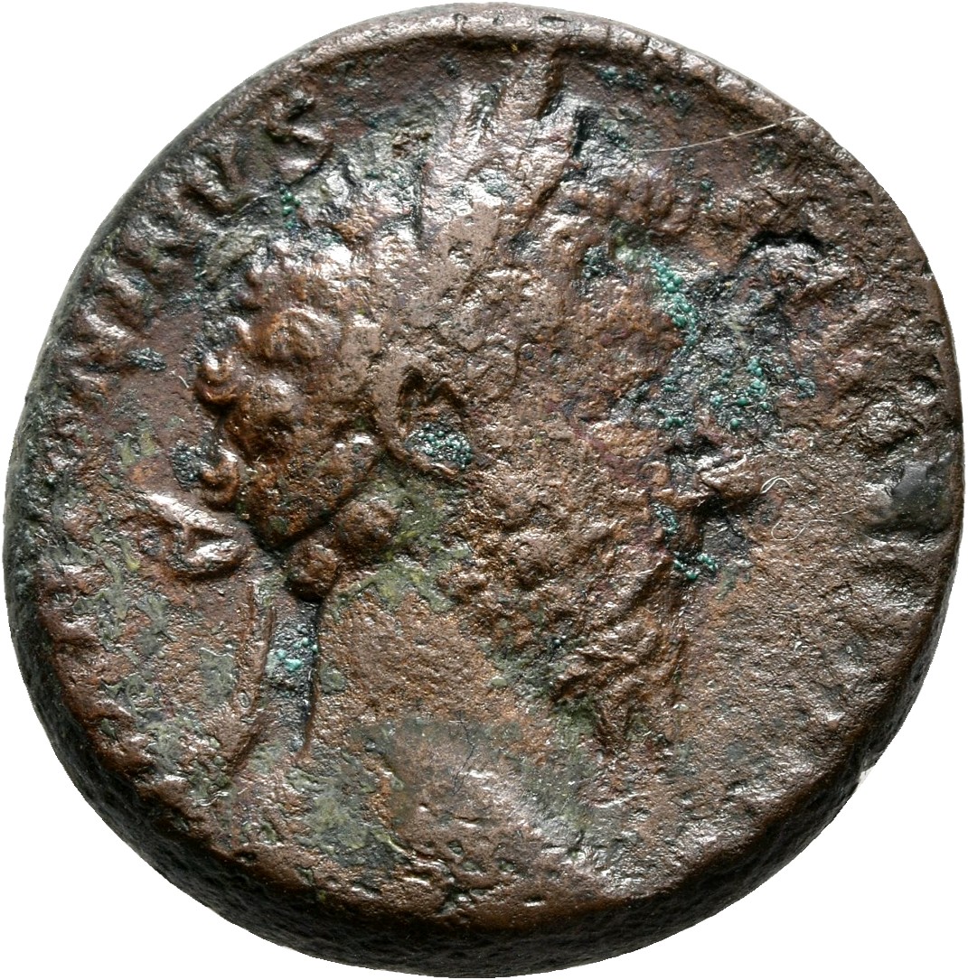 RIC III Marcus Aurelius 991 Marcus Aurelius obverse, Head of Marcus Aurelius, laureate, right