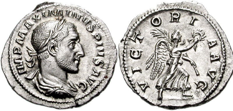 RIC IV Aemilian 16 Aemilian obverse, Bust of Aemilian, radiate, draped, cuirassed, right