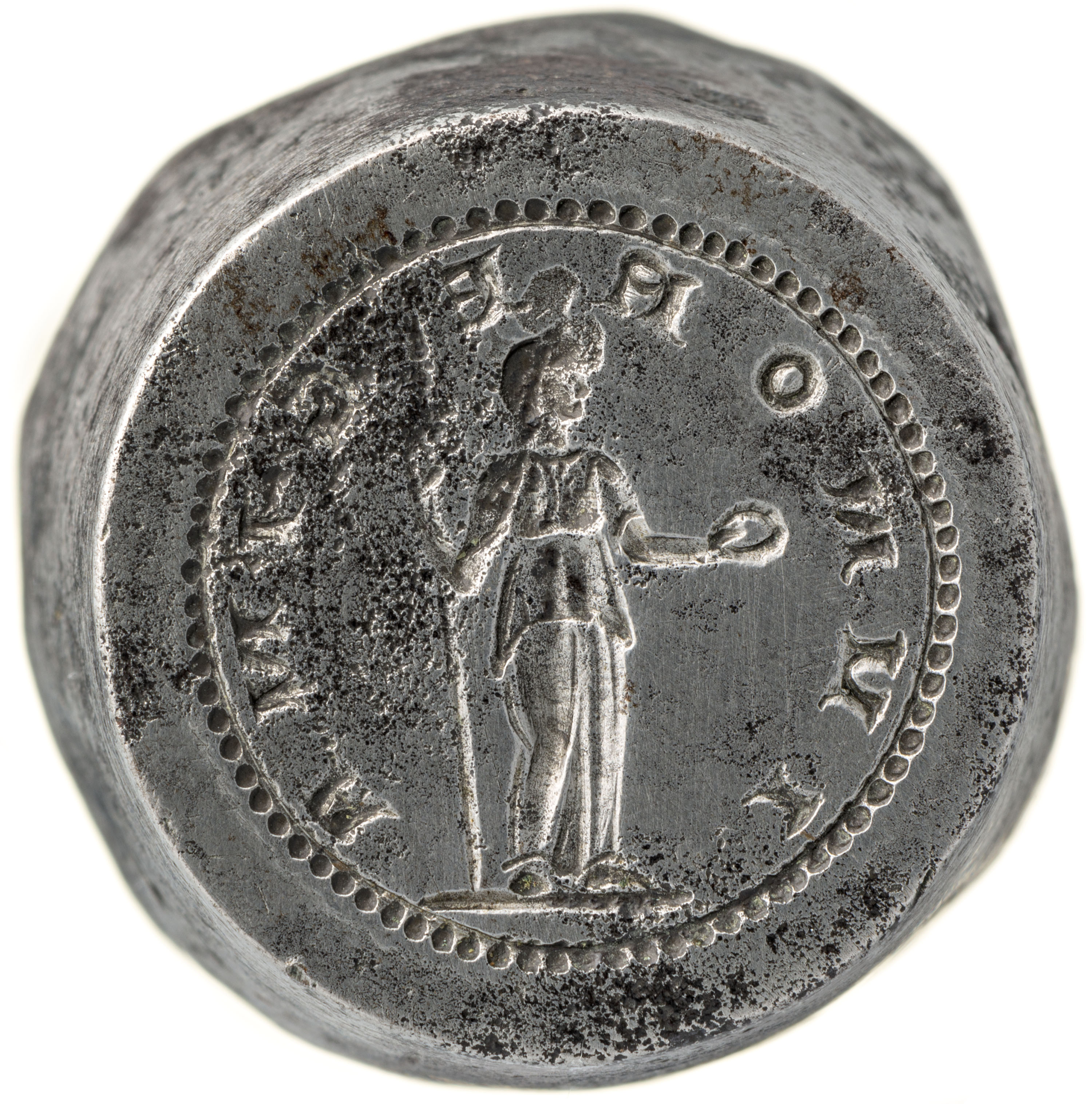 RIC IV Aemilian 34 Aemilian obverse — Bust of Cornelia Supera, diademed, draped, on crescent, right