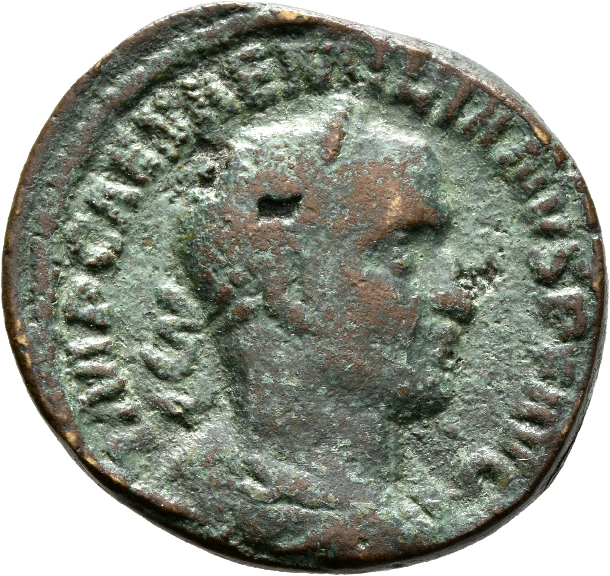RIC IV Aemilian 51 Aemilian obverse, Drapierte Panzerbüste des Aemilius Aemilianus mit Lorbeerkranz in der Brustansicht na...