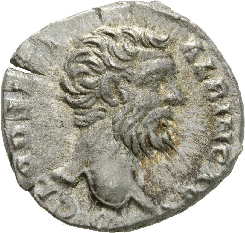 RIC IV Clodius Albinus 2 Clodius Albinus obverse, Head of Clodius Albinus, bare, right