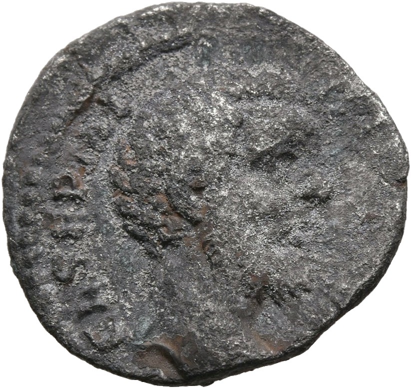 RIC IV Clodius Albinus 5 Clodius Albinus obverse, Kopf des Clodius Albinus barhäuptig nach r.
