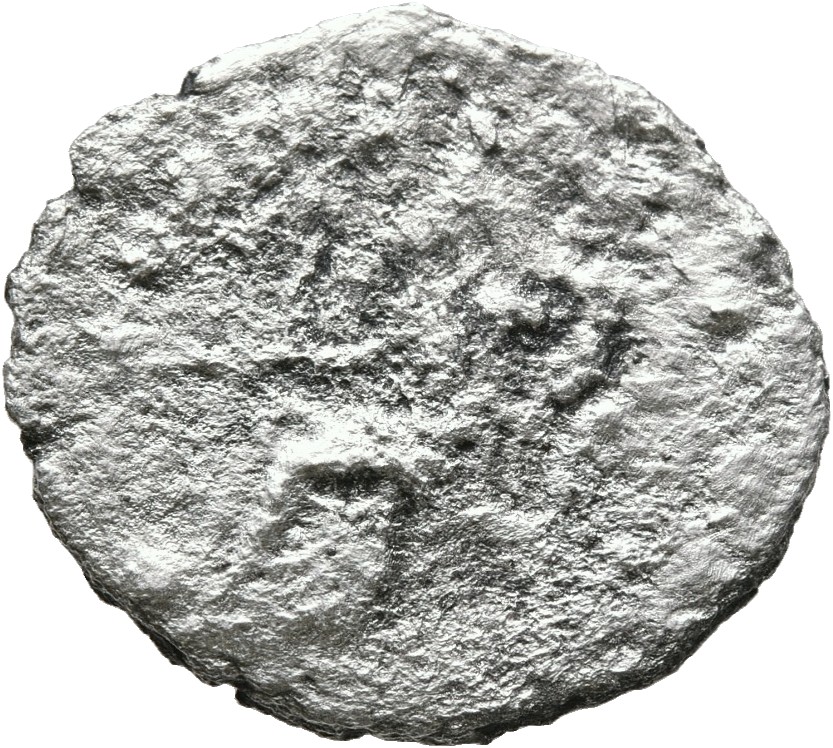 RIC IV Clodius Albinus 5C Clodius Albinus reverse, Fortuna, draped, seated left, holding rudder set on globe in right hand...