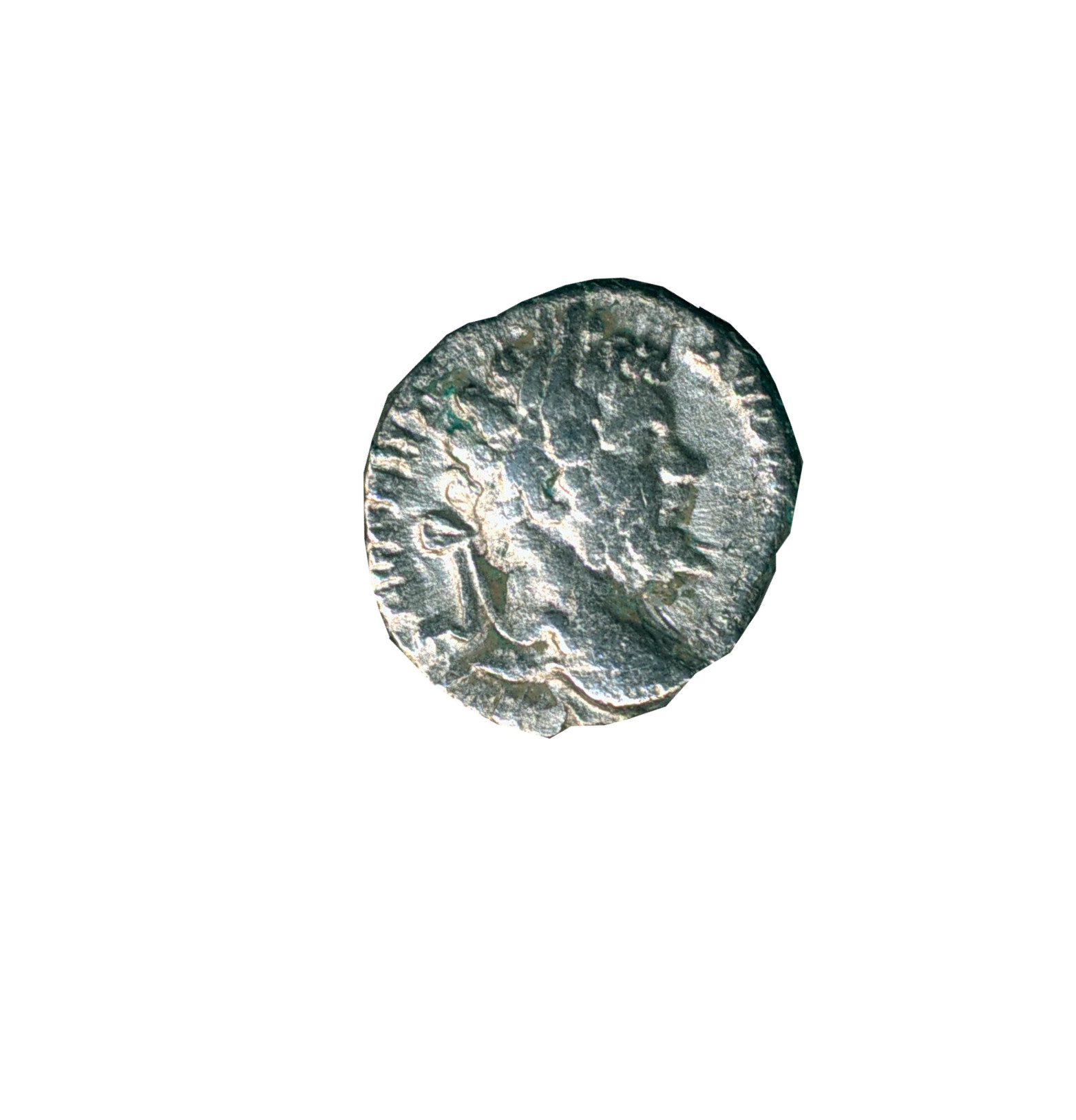 RIC IV Caracalla 1 Caracalla obverse, Bust of Caracalla, bare-headed, draped, cuirassed, right