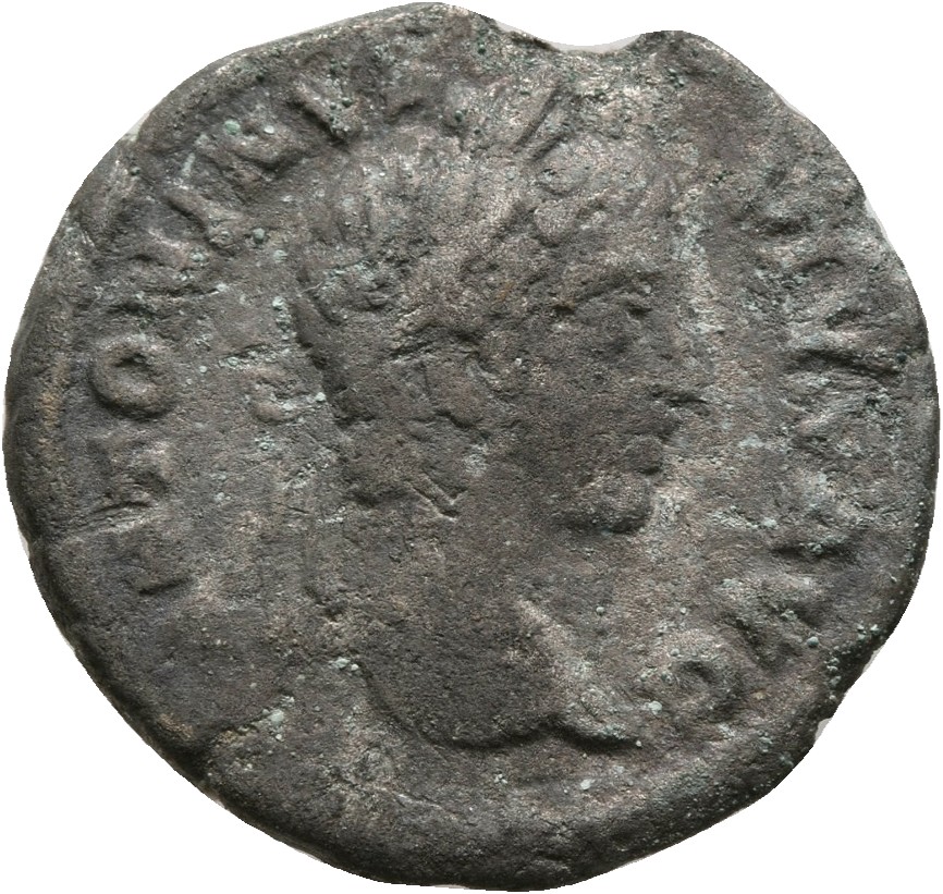 RIC IV Caracalla 161 Caracalla obverse, Head of Caracalla, laureate, right