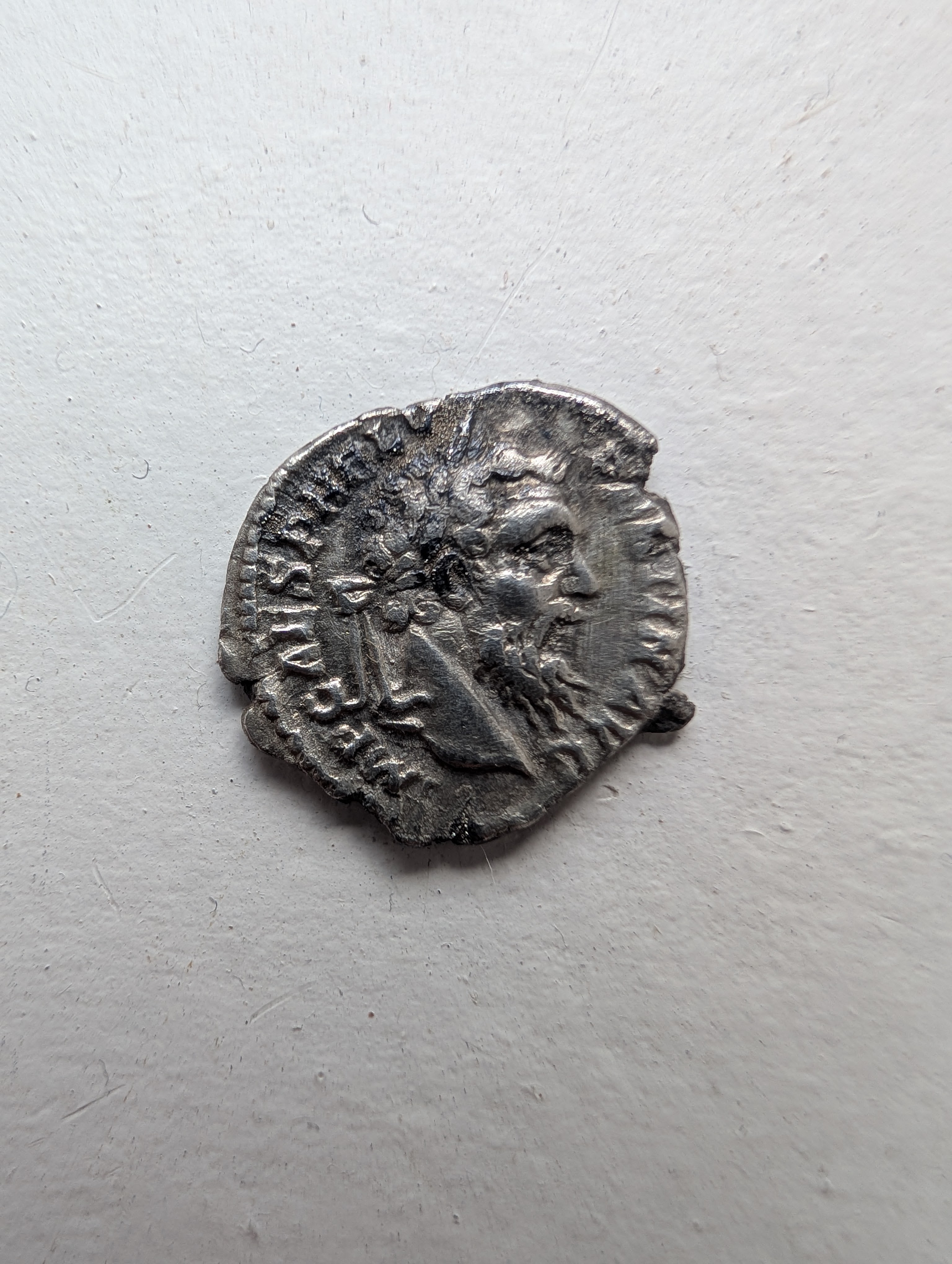 RIC IV Caracalla 193 Caracalla obverse — Head of Caracalla, laureate, right