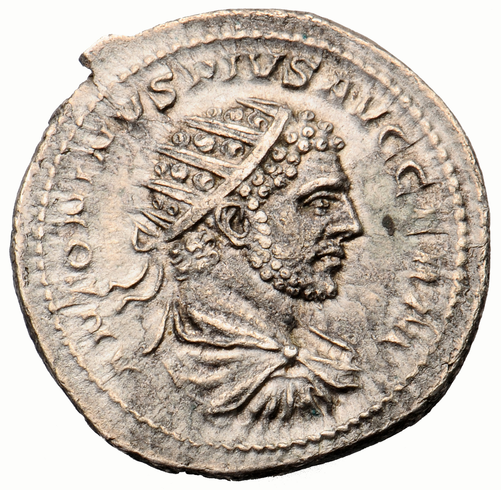 RIC IV Caracalla 256B Caracalla obverse, Bust of Caracalla, radiate, cuirassed, right