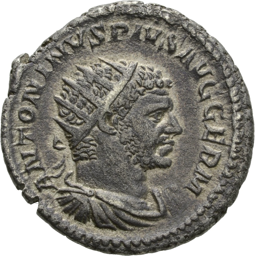 RIC IV Caracalla 264C Caracalla obverse, Bust of Caracalla, radiate, draped, cuirassed, right