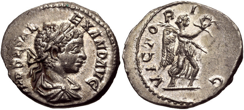 RIC IV Caracalla 302 Caracalla obverse, Head of Caracalla, laureate, right