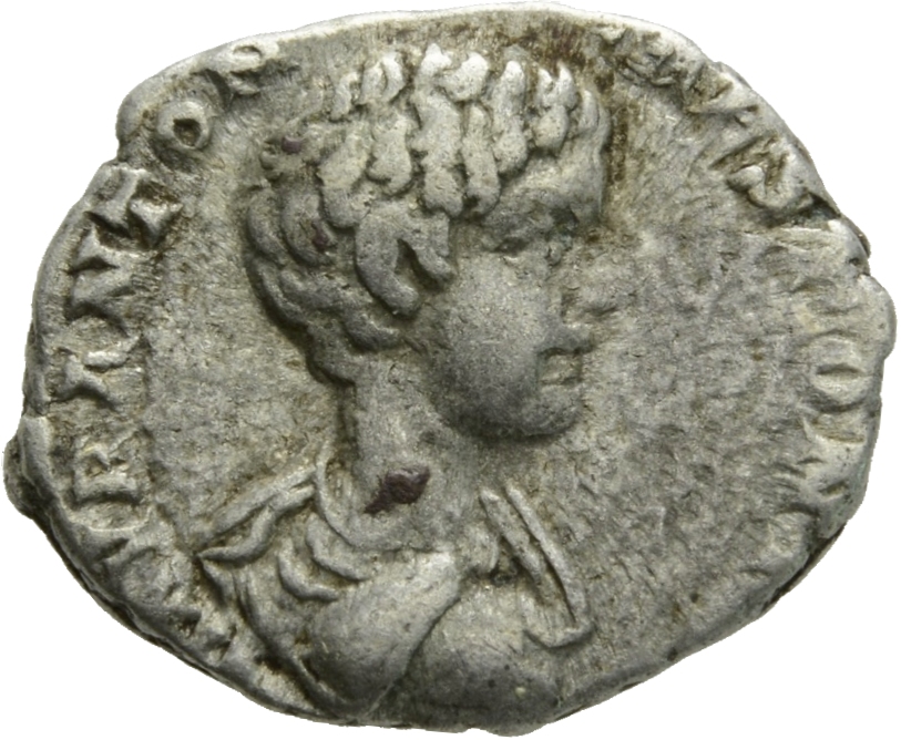 RIC IV Caracalla 330 Caracalla obverse, Bust of Caracalla, bare-headed, draped, cuirassed, right