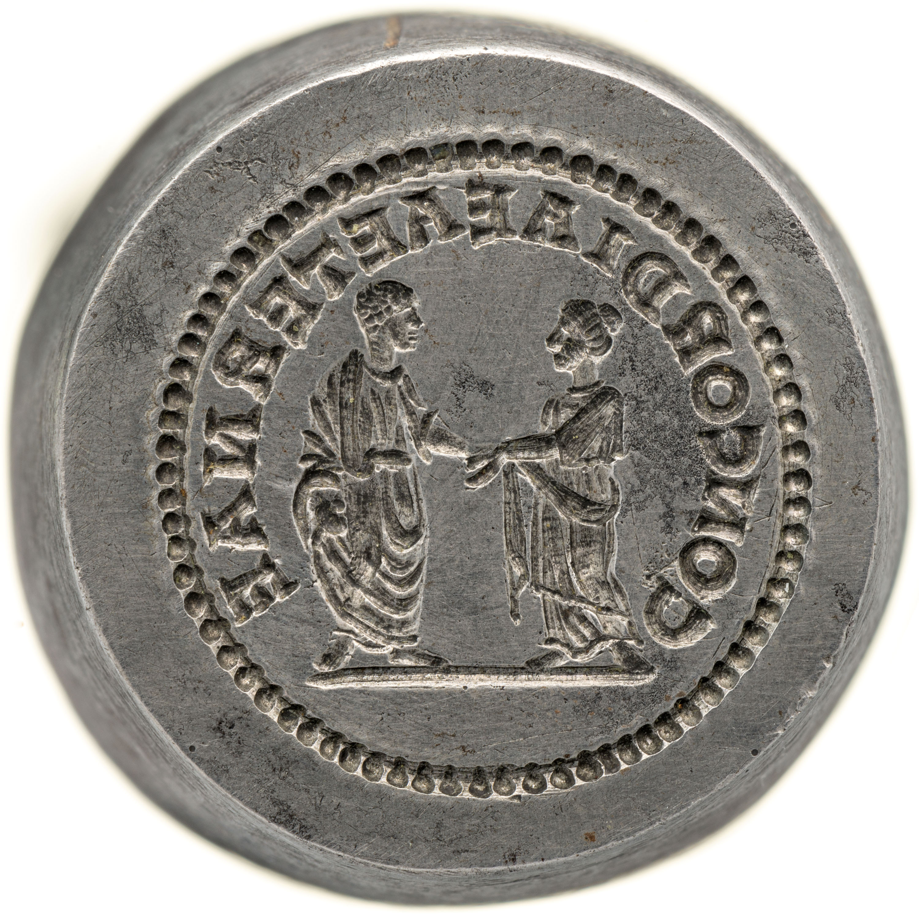 RIC IV Caracalla 361 (aureus) Caracalla obverse, Bust of Plautilla, hair coiled in ridges, fastened in bun at back, draped...