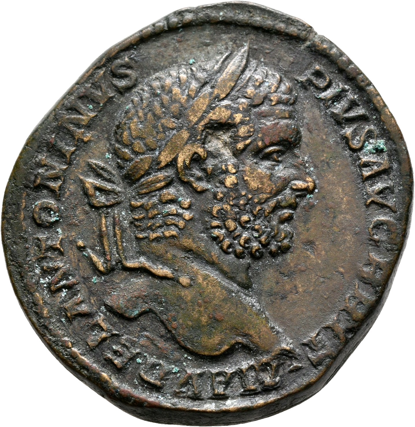 RIC IV Caracalla 479A Caracalla obverse, Head of Caracalla, laureate, right