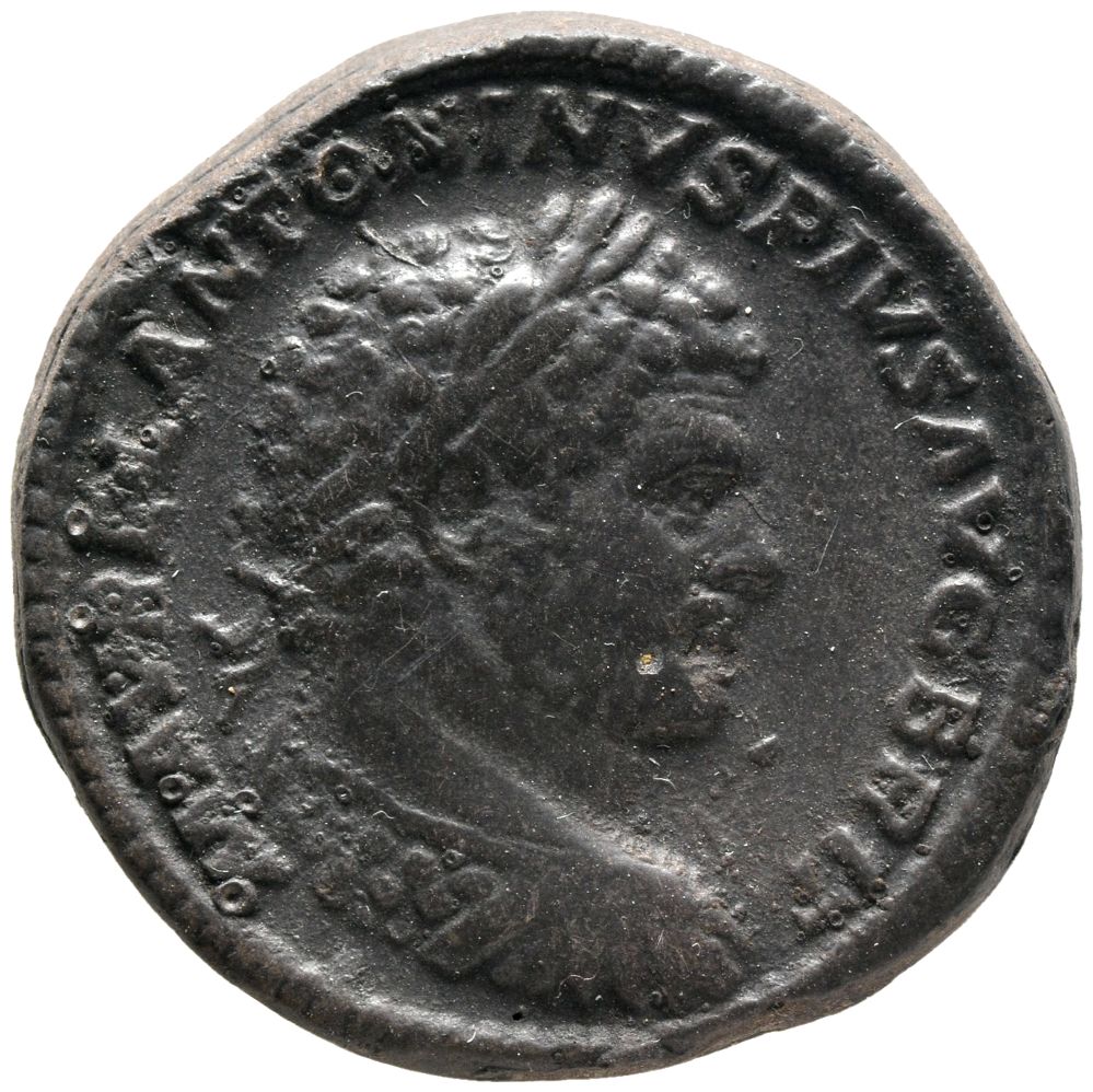 RIC IV Caracalla 500B Caracalla obverse, Bust of Caracalla, laureate, cuirassed, right