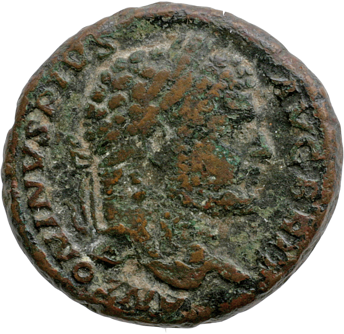 RIC IV Caracalla 505 Caracalla obverse, Head of Caracalla, laureate, right