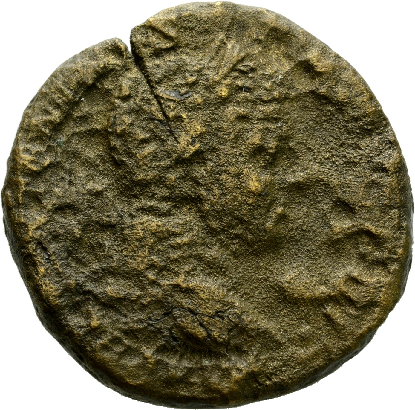RIC IV Caracalla 524C Caracalla obverse, Bust of Caracalla, laureate, draped, cuirassed, right